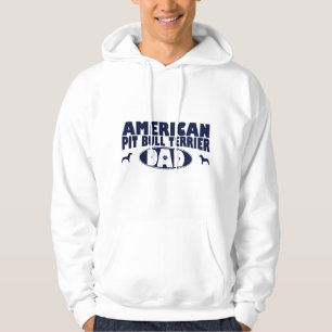 Amerikanischer Gruben-Stier-Terrier-Vater Hoodie