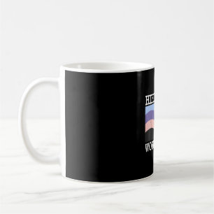 Amerikanischer haarloser Terrier wandert mehr, sor Kaffeetasse
