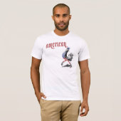 Amerikanischer Hahn T-Shirt (Vorne ganz)