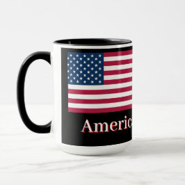Amerikanischer Held Patriotischer USA-Flagge Perso Tasse