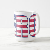 Amerikanischer Held Tribute Kaffeetasse - Patrioti (VorderseiteRechts)