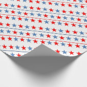 amerikanischer Hintergrund Geschenkpapier (Ecke)