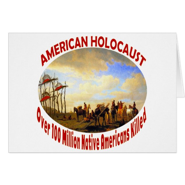 Amerikanischer Holocaust (Vorderseite (Horizontal))