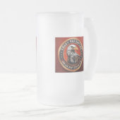 Amerikanischer Horst Mattglas Bierglas (VorderseiteRechts)