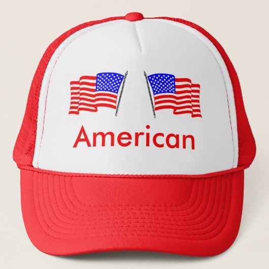 Amerikanischer Hut Truckerkappe (Vorderseite)