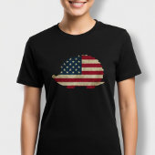 amerikanischer Igel Tri-Blend Shirt