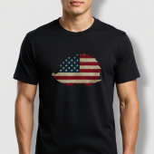 amerikanischer Igel Tri-Blend Shirt