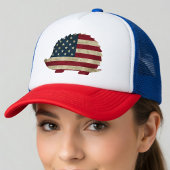 Amerikanischer Igel Truckerkappe