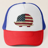 Amerikanischer Igel Truckerkappe (Vorderseite)