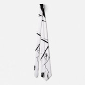 AMERIKANISCHER ISRAEL KRAWATTE (Rückseite)