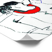 AMERIKANISCHER ISRAEL POSTER (Ecke)