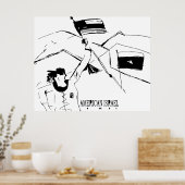 AMERIKANISCHER ISRAEL POSTER (Küche)