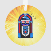 Amerikanischer Jukebox Ornament (Rückseite)