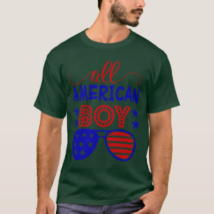 amerikanischer Junge T-Shirt