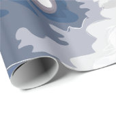 Amerikanischer Kampfjet Geschenkpapier (Rolleneckpunkt)