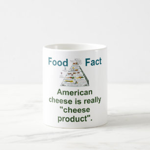 Amerikanischer Käse ist ein echtes Käseprodukt - N Kaffeetasse