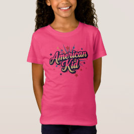 Amerikanischer Kid | Patriotische Jugend & USA-Sto T-Shirt