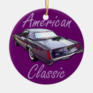 Amerikanischer Klassiker 1967 Cadillac Eldorado Keramikornament