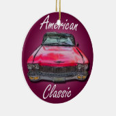 Amerikanischer Klassiker Cadillac 1960 Keramik Ornament (Rechts)