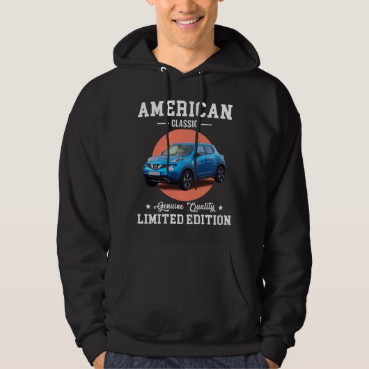 amerikanischer Klassiker echte Qualität limitierte Hoodie (Vorderseite)