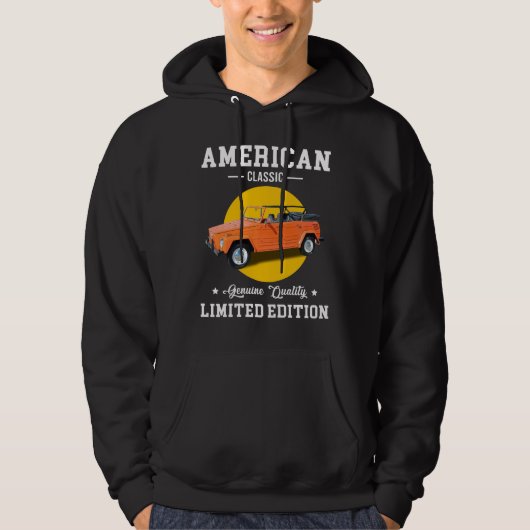 amerikanischer Klassiker echte Qualität limitierte Hoodie (Vorderseite)
