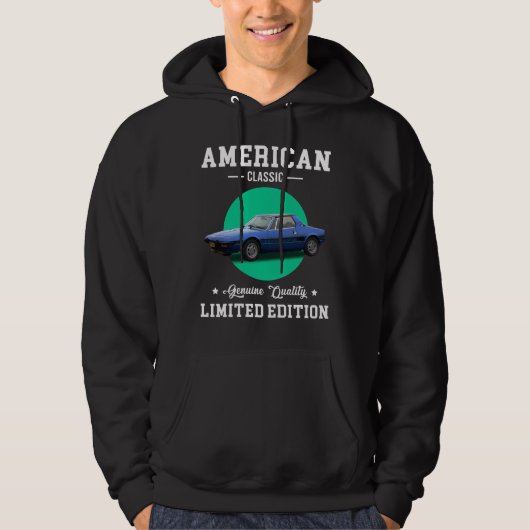 amerikanischer Klassiker echte Qualität limitierte Hoodie (Vorderseite)