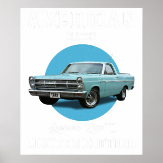 amerikanischer Klassiker echte Qualität limitierte Poster
