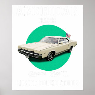 amerikanischer Klassiker echte Qualität limitierte Poster