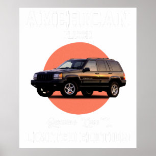 amerikanischer Klassiker echte Qualität limitierte Poster