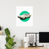 amerikanischer Klassiker echte Qualität limitierte Poster (Heimbüro)