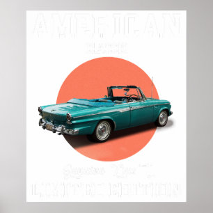 amerikanischer Klassiker echte Qualität limitierte Poster