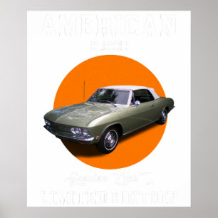 amerikanischer Klassiker echte Qualität limitierte Poster