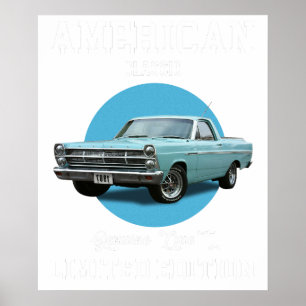 amerikanischer Klassiker echte Qualität limitierte Poster