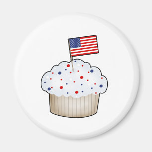 Amerikanischer kleiner Kuchen Magnet