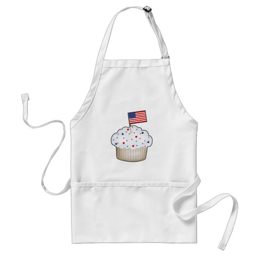 Amerikanischer kleiner Kuchen Schürze (Vorne)