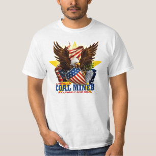 AMERIKANISCHER KOHLEN-BERGMANN T-Shirt
