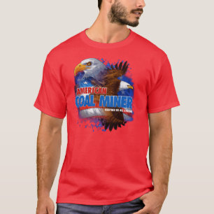 AMERIKANISCHER KOHLENBERGARBEITER T-Shirt