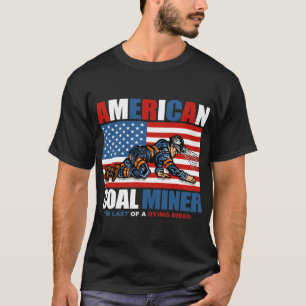 AMERIKANISCHER KOHLENBERGARBEITER T-Shirt