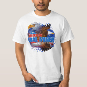 AMERIKANISCHER KOHLENBERGARBEITER T-Shirt