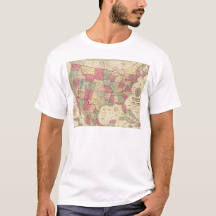 Amerikanischer Kontinent Vereinigte Staaten T-Shirt