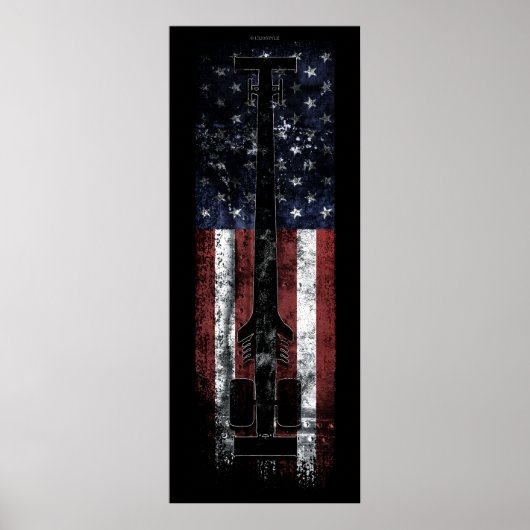 AMERIKANISCHER KRAFTSTOFFNITRO-STIL POSTER (Vorne)