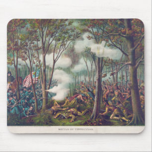 Amerikanischer Krieg von Kampf 1812 von Tippecanoe Mousepad