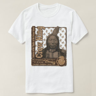 Amerikanischer Krieger "Crow King" T-Shirt