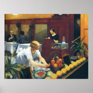 Amerikanischer Künstler Edward Hopper Vintage  Poster