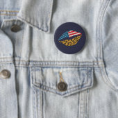 Amerikanischer Kuss Button (Beispiel)