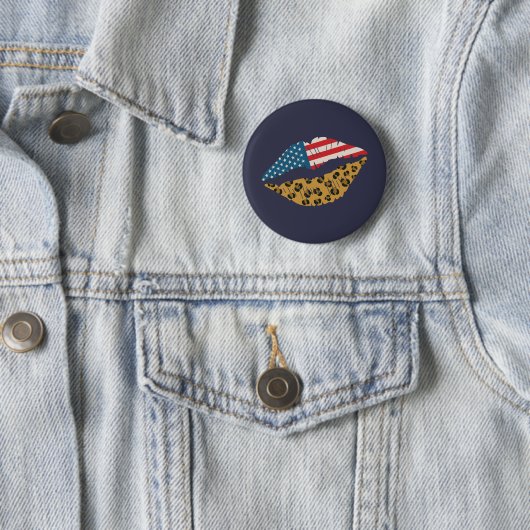 Amerikanischer Kuss Button (Beispiel)