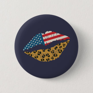 Amerikanischer Kuss Button