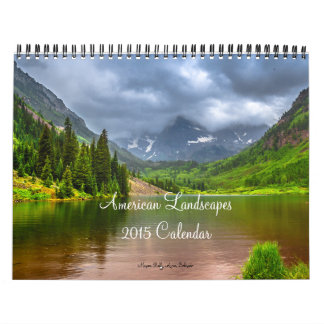 Amerikanischer Landschaftskalender Kalender