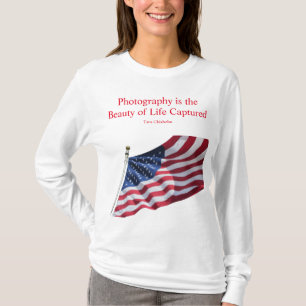 Amerikanischer Langschläfer-T - Shirt der Frau