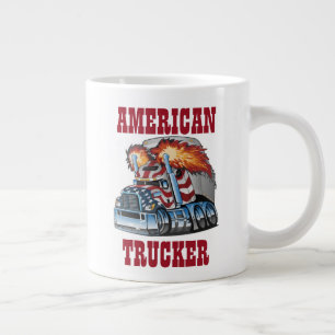Amerikanischer LKW-Riese Kaffeetasse Jumbo-Tasse